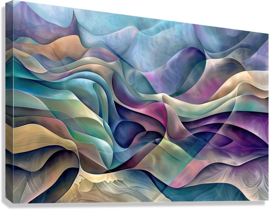Chromatic Rhapsody 74D9N2 58 Canvas Print