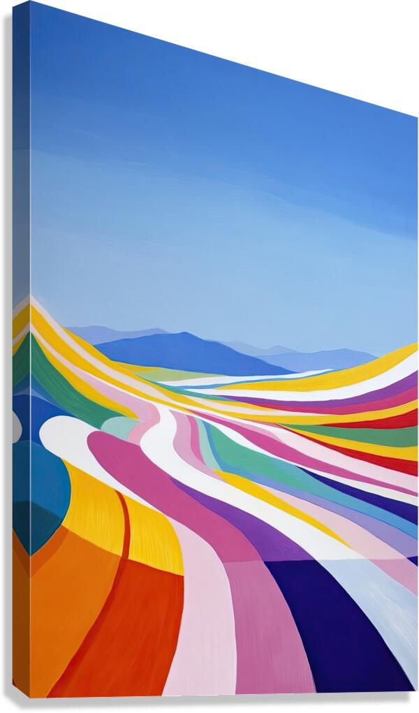 Chromatic Rhapsody 79HBCN 53 Canvas Print