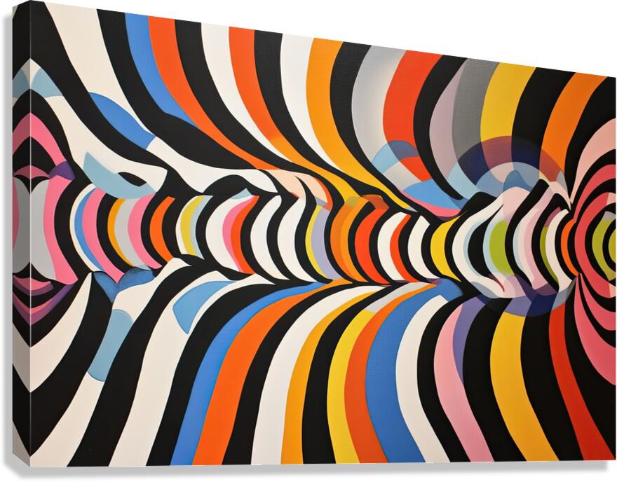 Chromatic Rhapsody 7D9N2P 57 Canvas Print