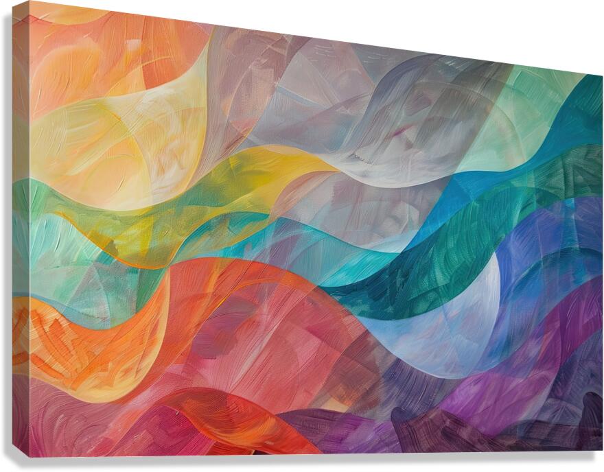 Chromatic Rhapsody 7G5H9N 57 Canvas Print