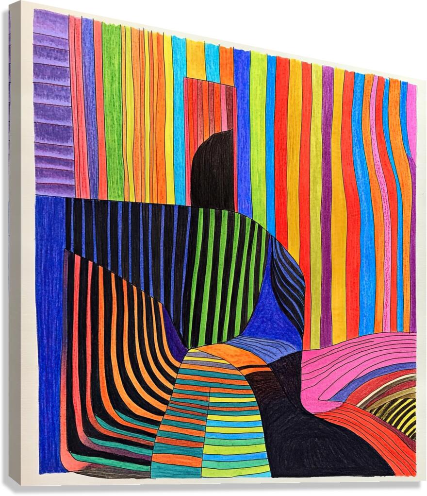 Chromatic Rhapsody 7H3N2P 63 Canvas Print