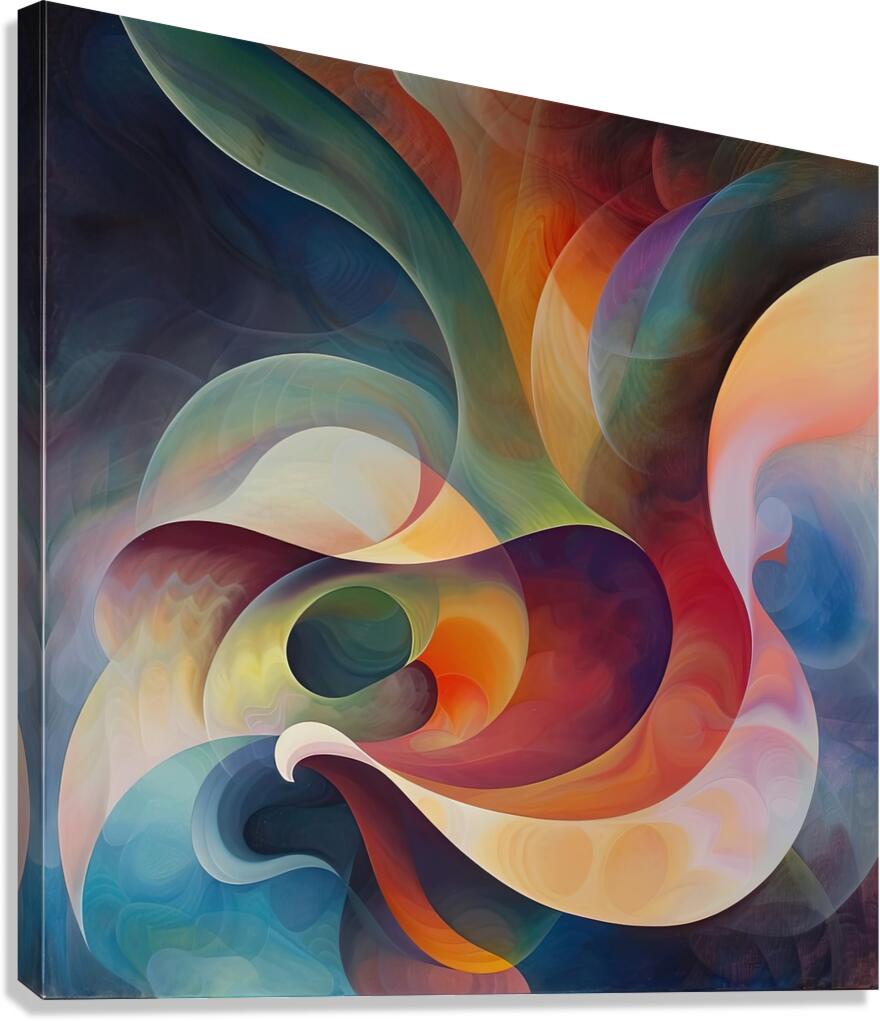 Chromatic Rhapsody 7HG92J 57 Canvas Print