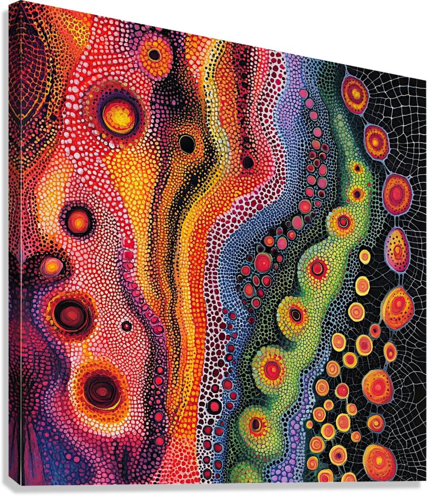 Chromatic Rhapsody 7P3BHN 63 Canvas Print
