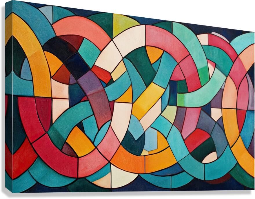Chromatic Rhapsody 7P3H2N 64 Canvas Print