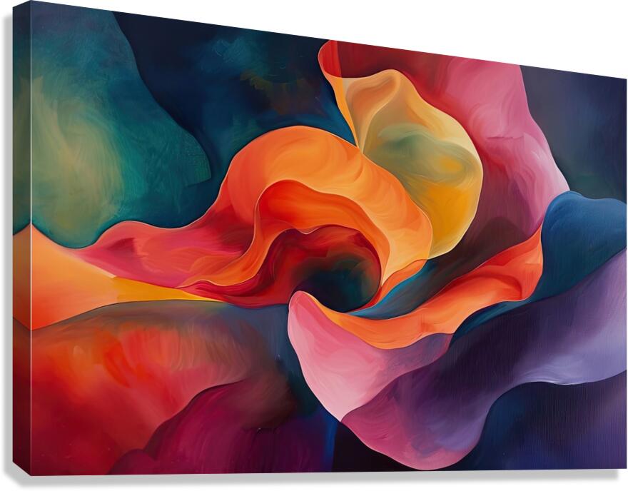 Chromatic Rhapsody 9H2N3Z 52 Canvas Print