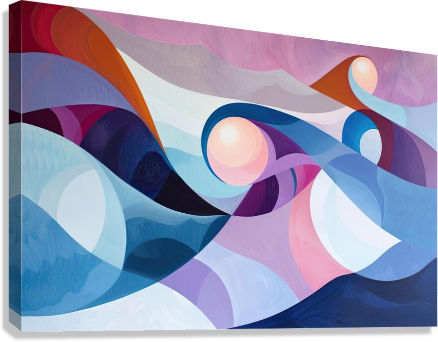 Chromatic Rhapsody 9P3N7H 55 Canvas Print