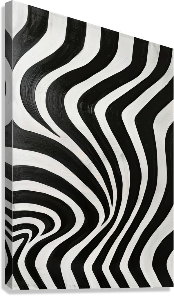 Chromatic Rhapsody BW 2D9P3H 47 Canvas Print