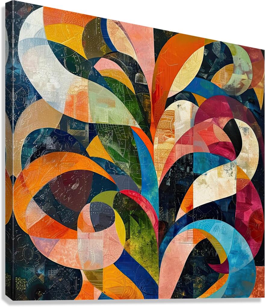 Chromatic Rhapsody H92N3Z 60 Canvas Print