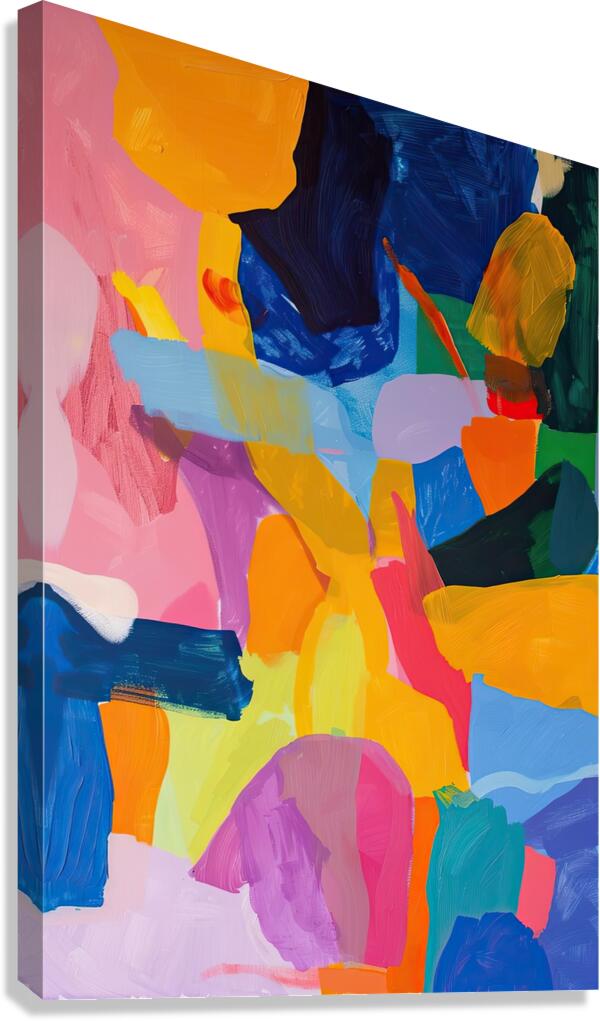 Chromatic Rhapsody J9P4H2 57 Canvas Print