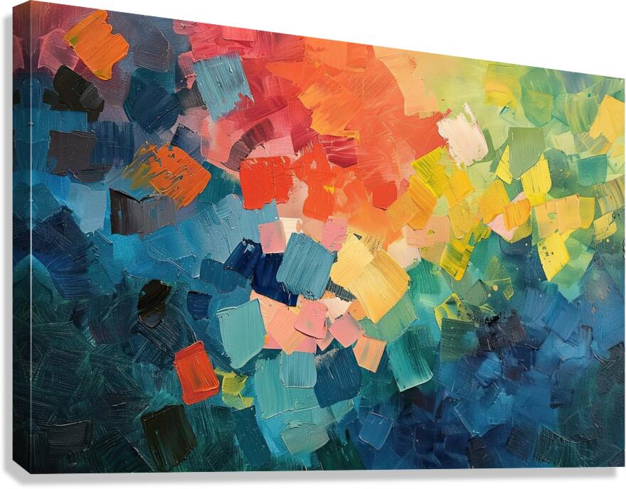Chromatic Rhapsody JH293N 54 Canvas Print