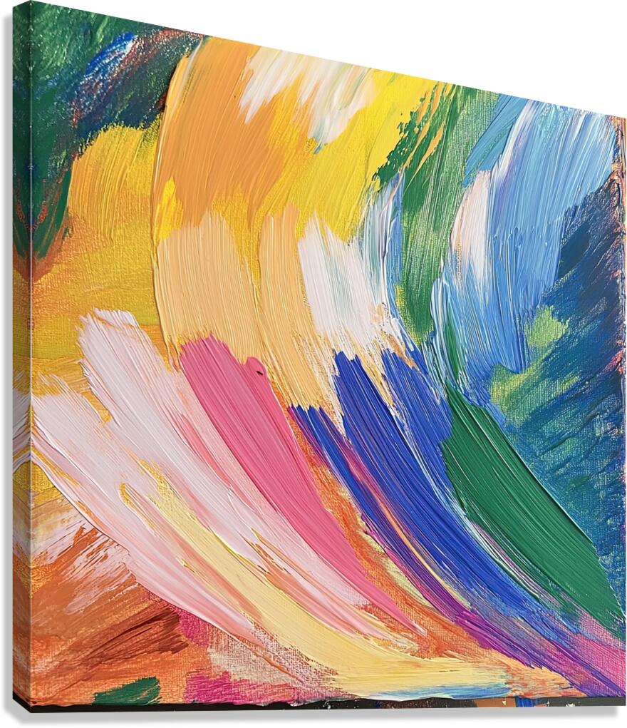 Chromatic Rhapsody JH293N 48 Canvas Print