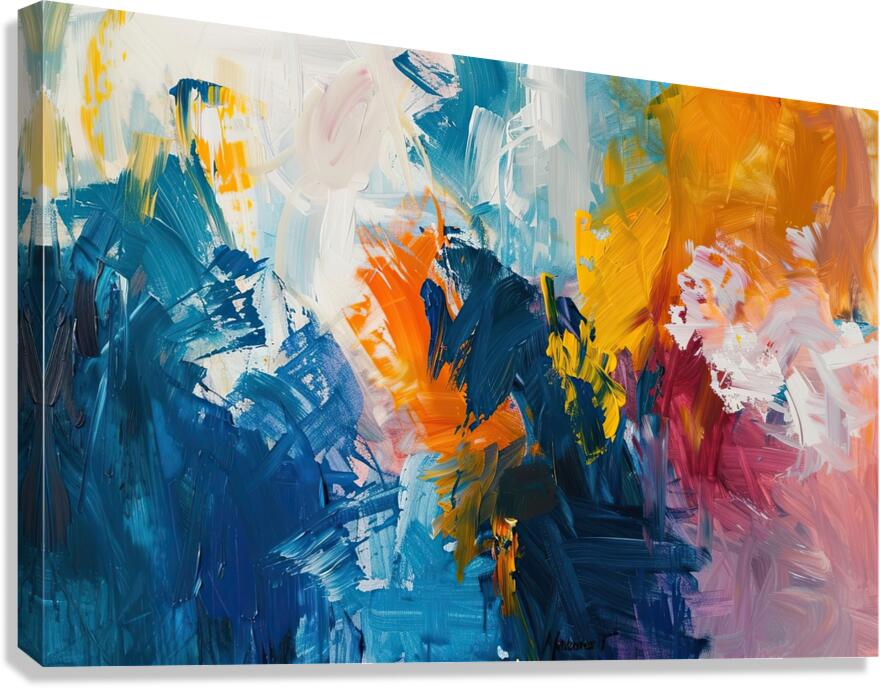 Chromatic Rhapsody JH2N9P 57 Canvas Print