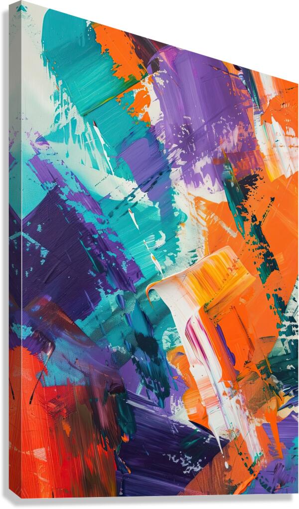 Chromatic Rhapsody JH92N3 63 Canvas Print