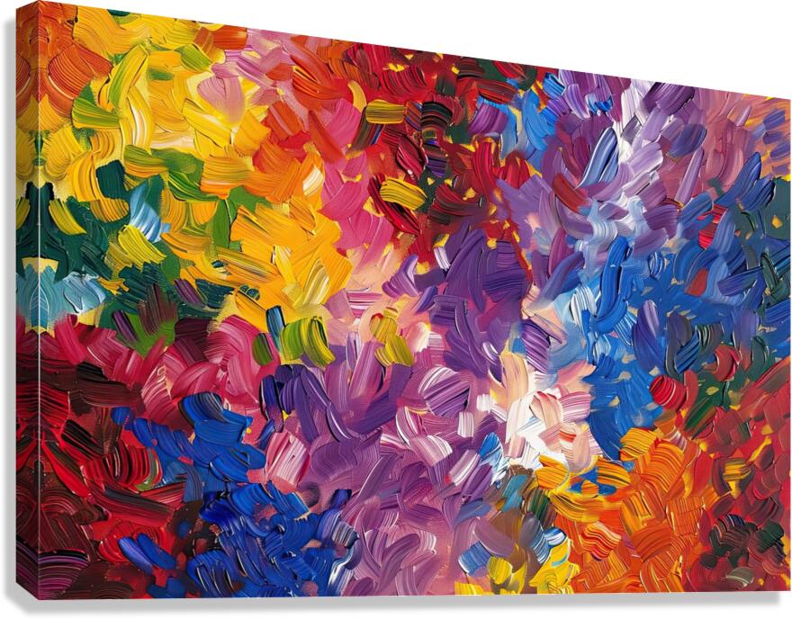 Chromatic Rhapsody JH9N3Z 54 Canvas Print
