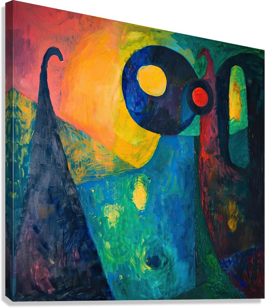 Chromatic Rhapsody K295HJ 55 Canvas Print