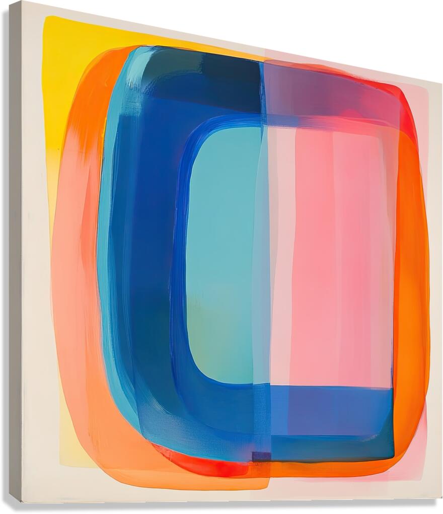 Chromatic Rhapsody K293HJ 53 Canvas Print