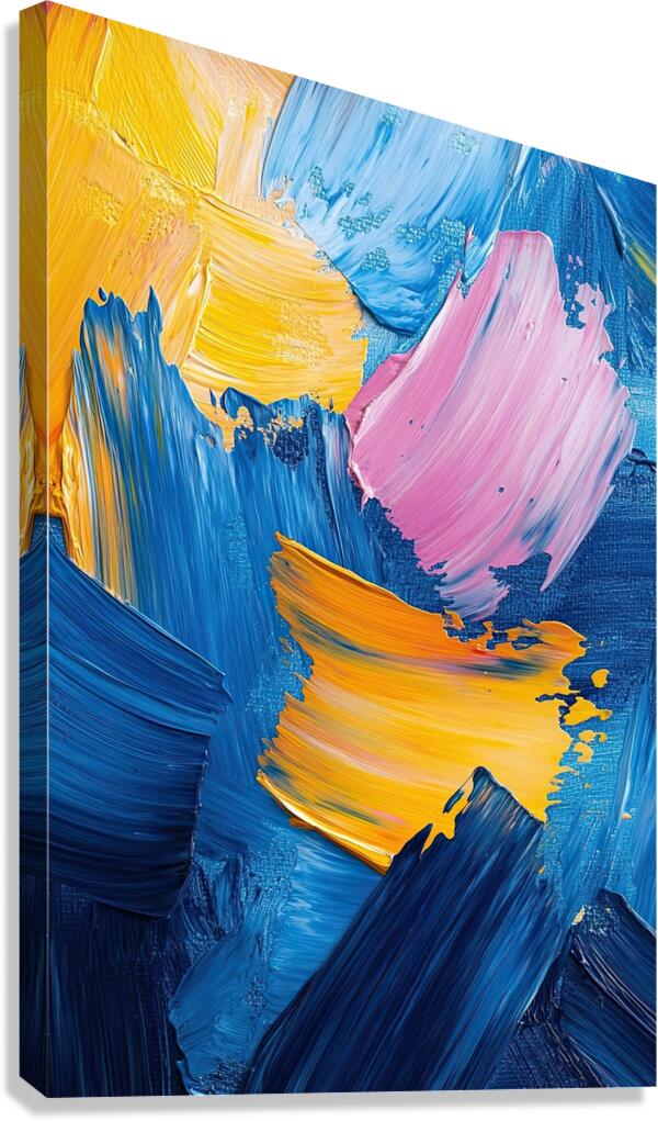 Chromatic Rhapsody K492D 58 Canvas Print