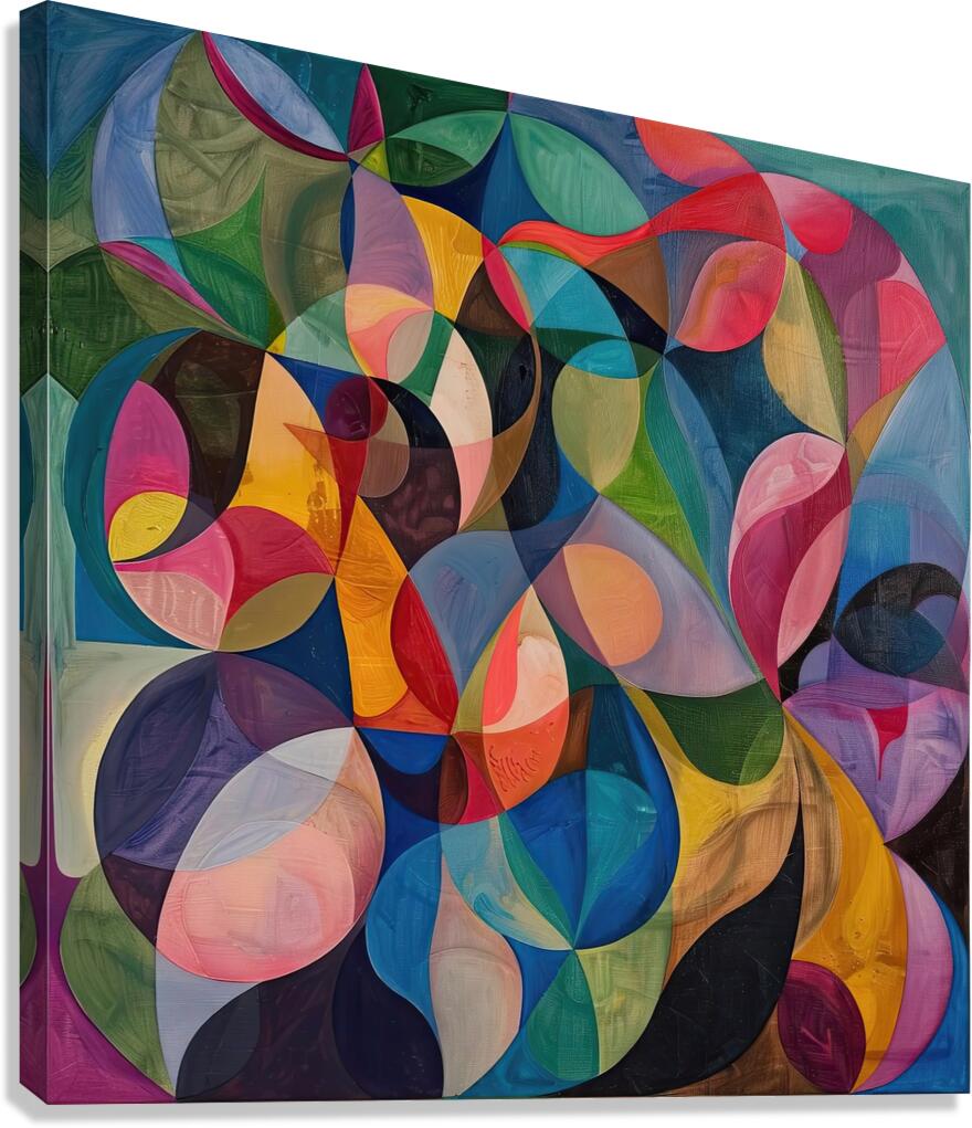 Chromatic Rhapsody K829NP 48 Canvas Print
