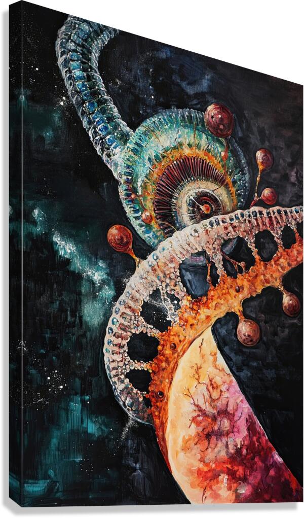 Cosmic Genesis 92HNP 62 Canvas Print