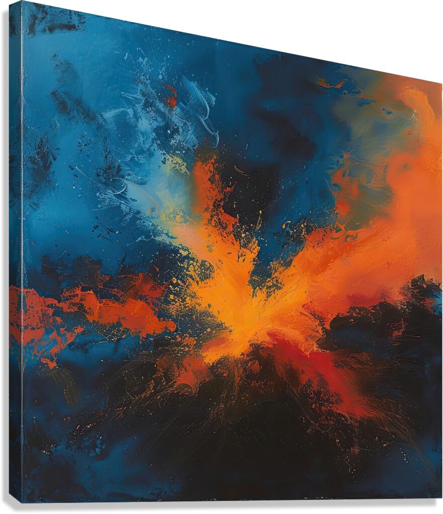 Cosmic Genesis Burst H29N3Z 55 Canvas Print