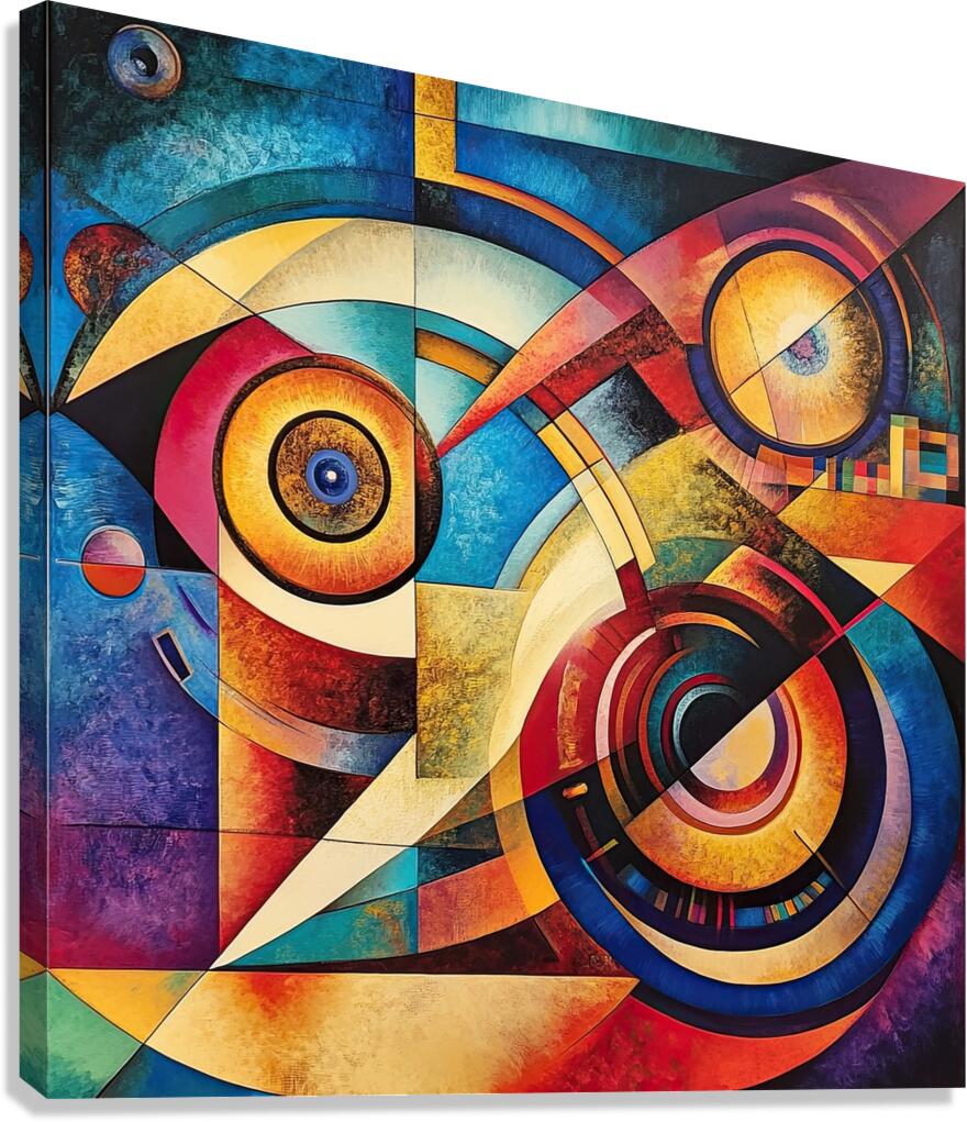 Cosmic Intersections 7P3H2N 62 Canvas Print