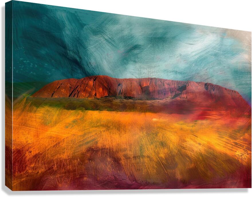 Crimson Heart of Oz 2P9H7N 60 Canvas Print