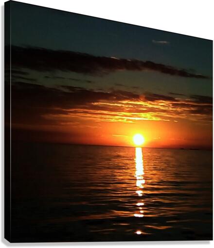 Sun Down Canvas Print