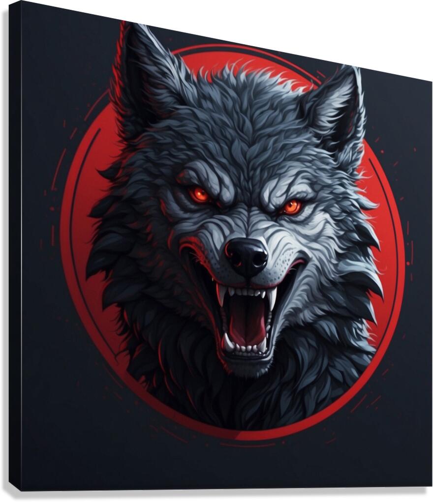 THE WOLF Canvas Print
