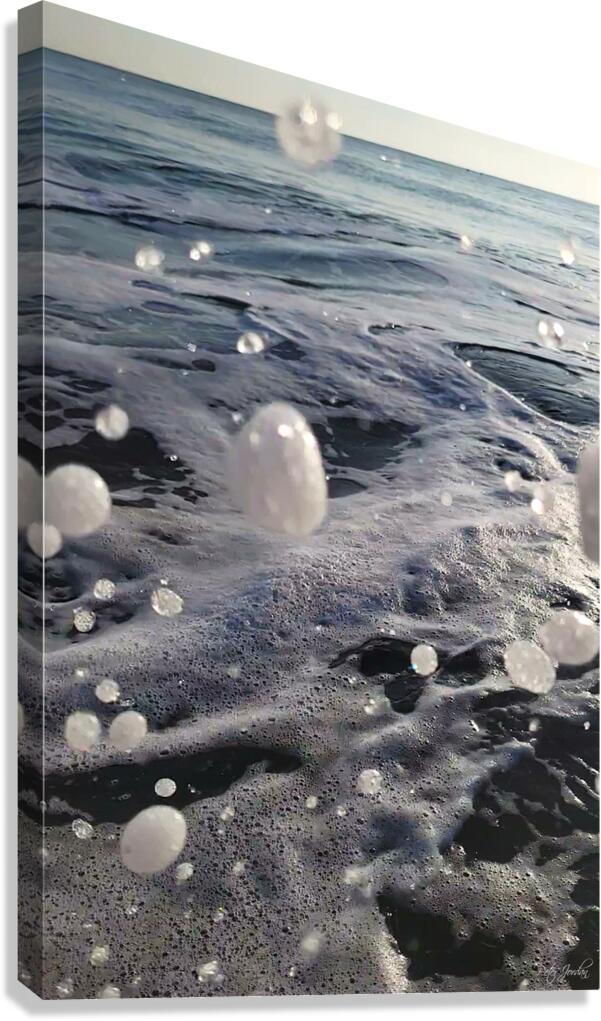 Splash Five 48.72 Canvas Print