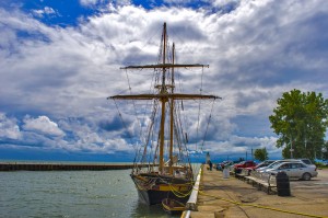 Tall ship . St Lawrence II
