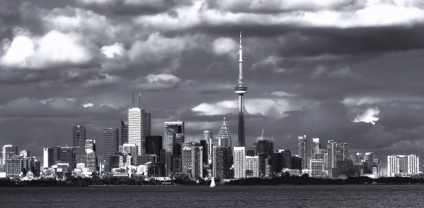 Toronto skyline. Print
