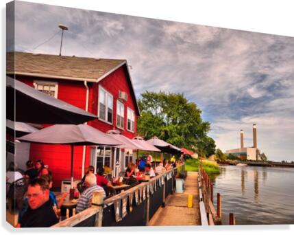Hidden Gem, Nanticoke. Canvas Print