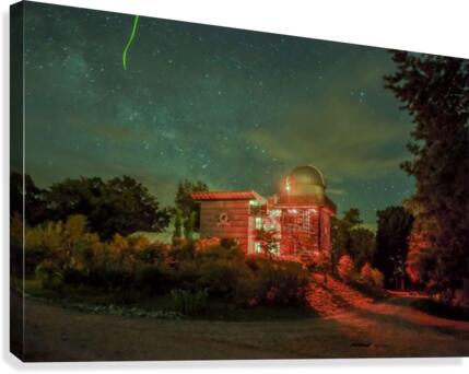 Long point Observatory. Canvas Print