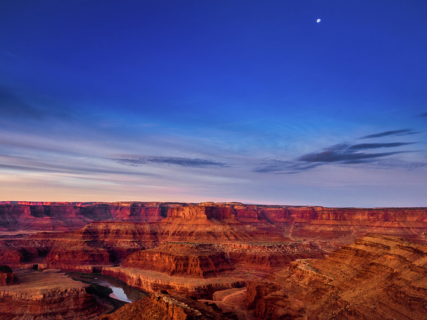 setting moon johnny boyd Print