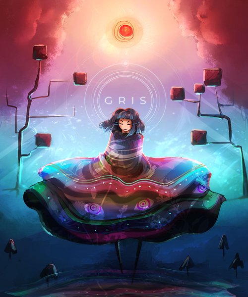 Gris Art Print