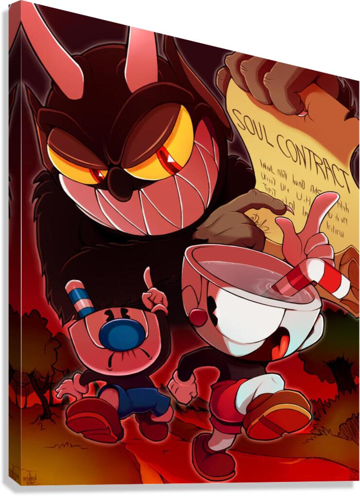 Cuphead Canvas Print