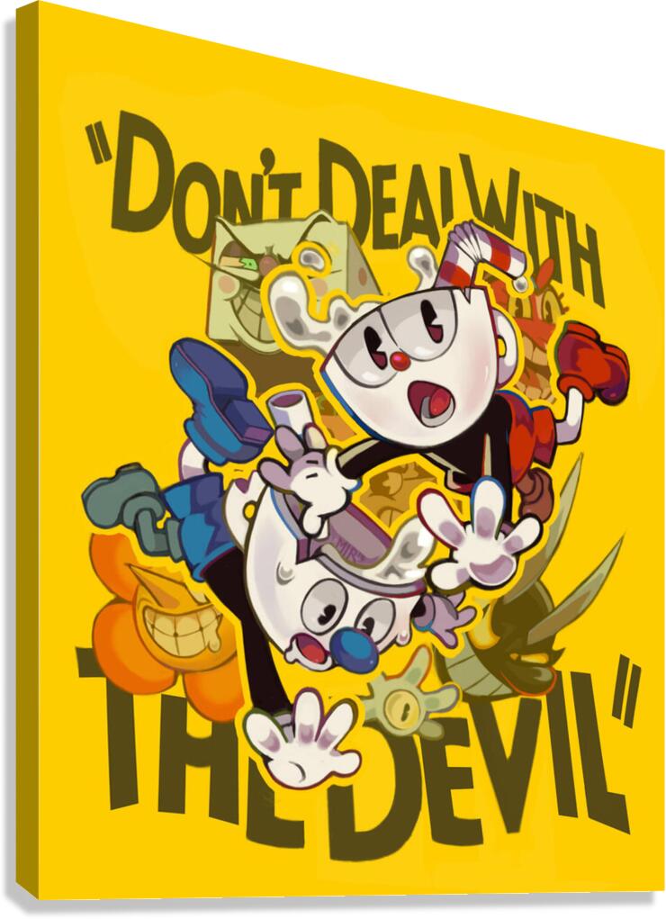 Cuphead Canvas Print