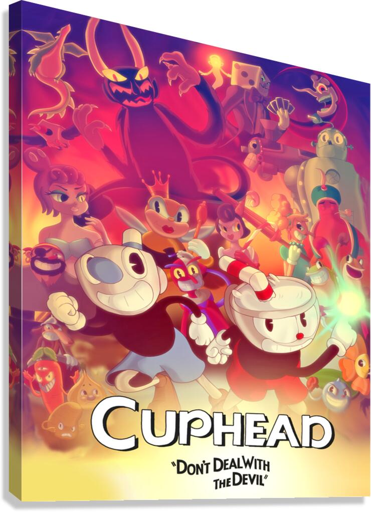 Cuphead Canvas Print