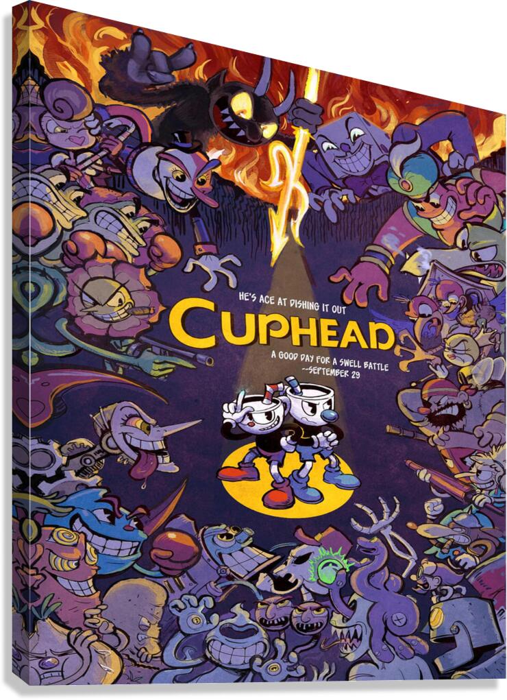 Cuphead Canvas Print