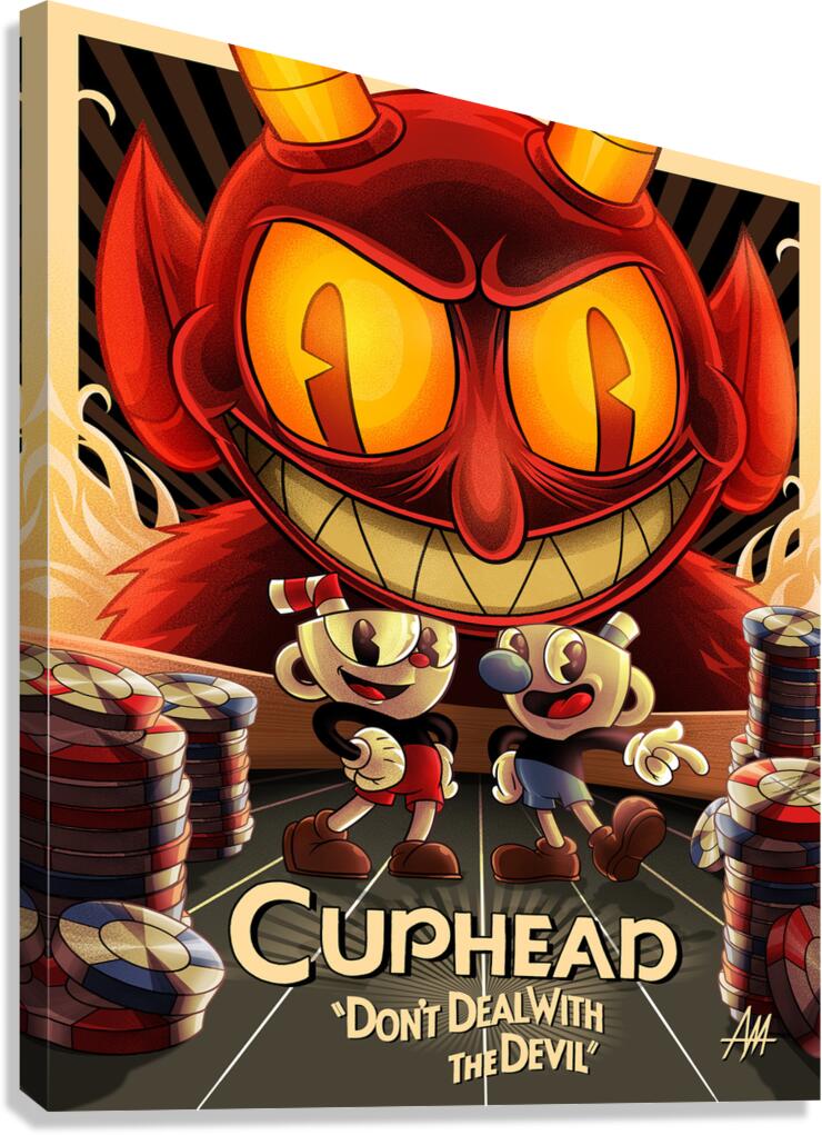 Cuphead Canvas Print