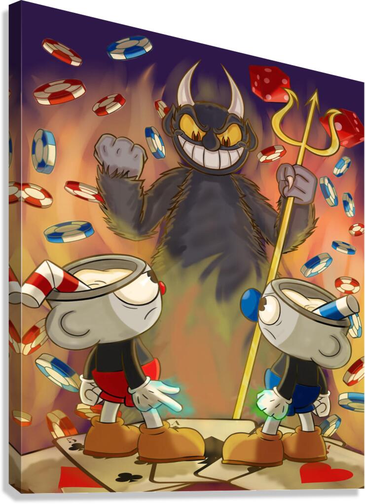 Cuphead Canvas Print