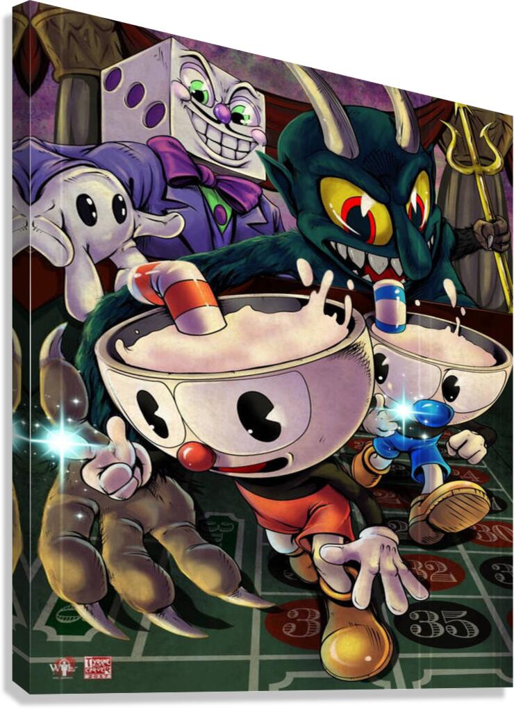 Cuphead Canvas Print