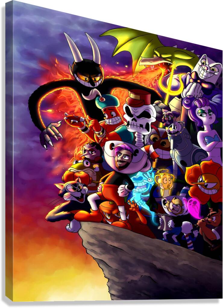 Cuphead Canvas Print