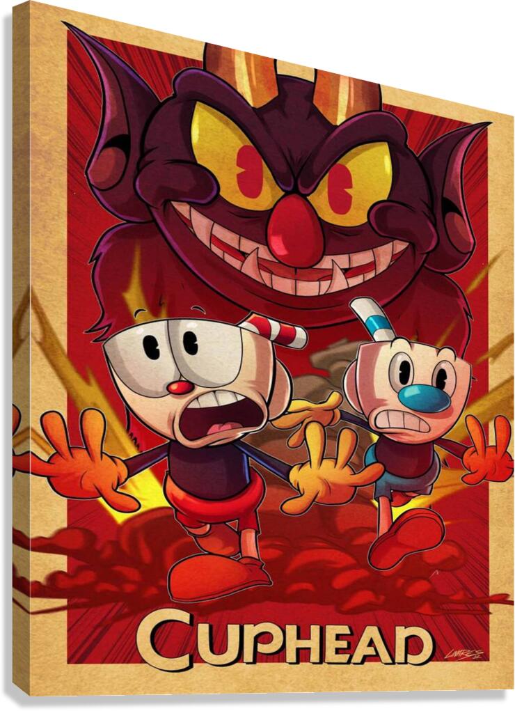 Cuphead Canvas Print