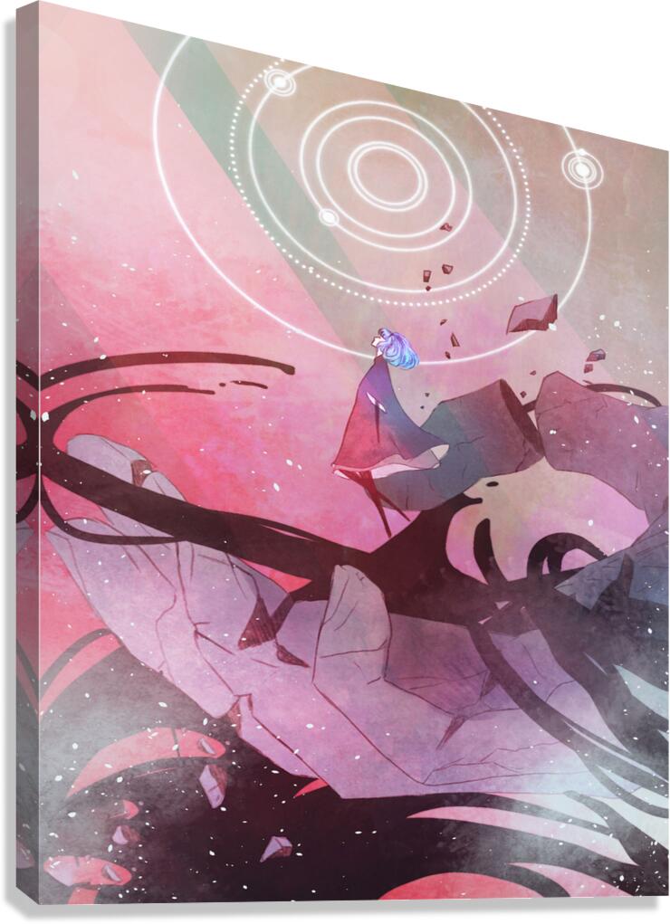 Gris Art Canvas Print