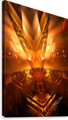Devils Furnace Canvas Print