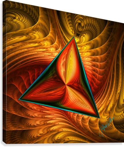 PHOENIX TRIANGLE Canvas Print