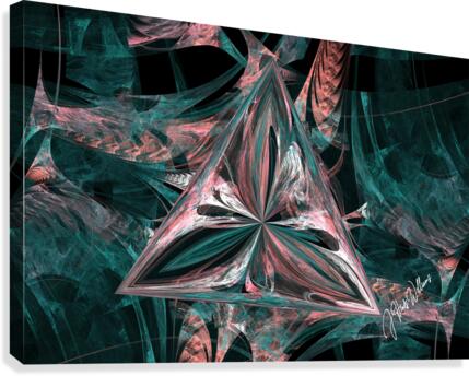 GAIA TRIANGLE Canvas Print