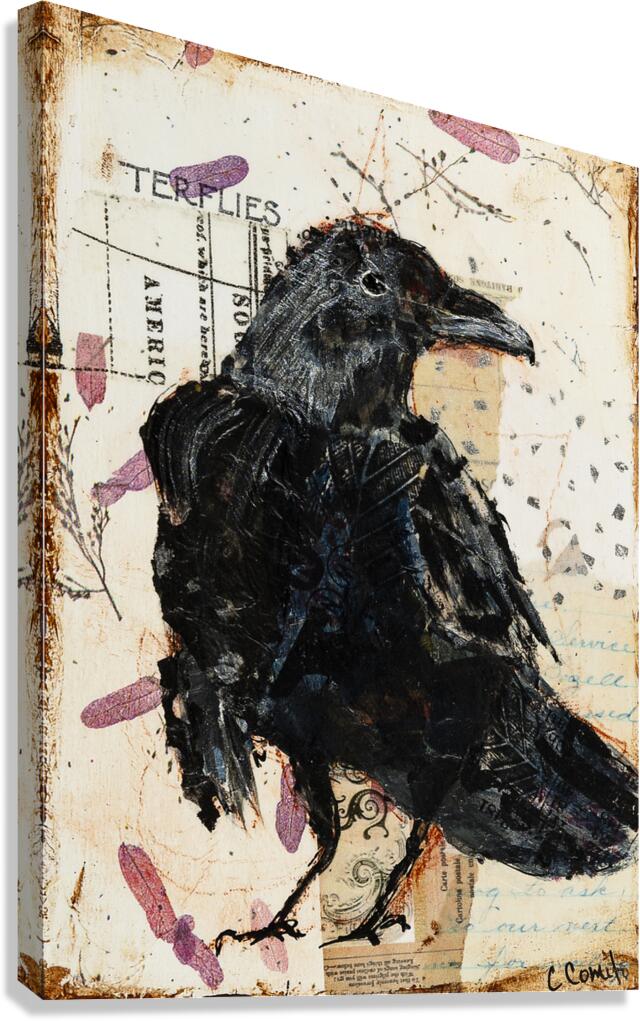 Raven Canvas Print