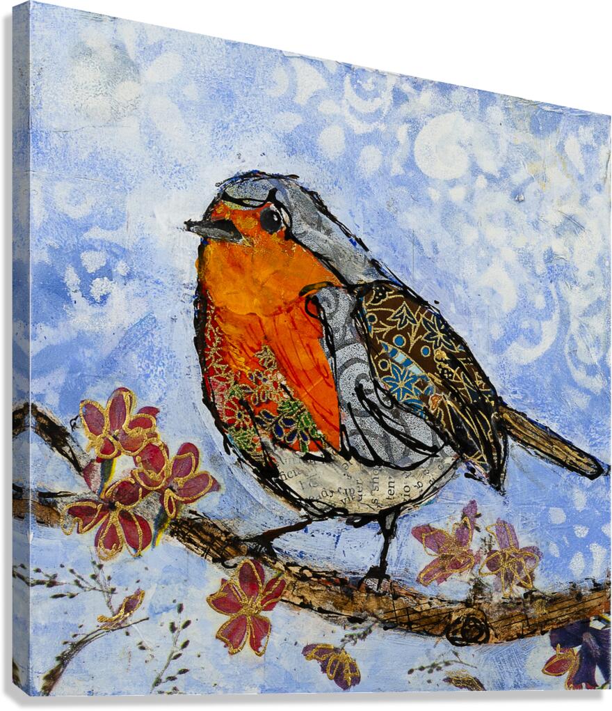 Dandy Bird Canvas Print